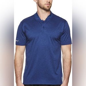 NWT HEAD Vista Henley Tennis Shirt XL Estate Blue Heather